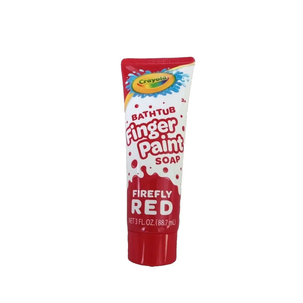 5pc Crayola Bathtub Finger Paint Soap (3oz Tubes) 5 Color ~ NEW SEALED!!!